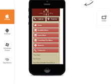 Tablet Screenshot of patiopancakeplace.com